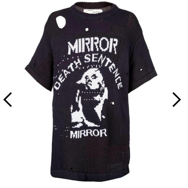 OFF-WHITE MIRROR MIRROR sweater ニット セーター