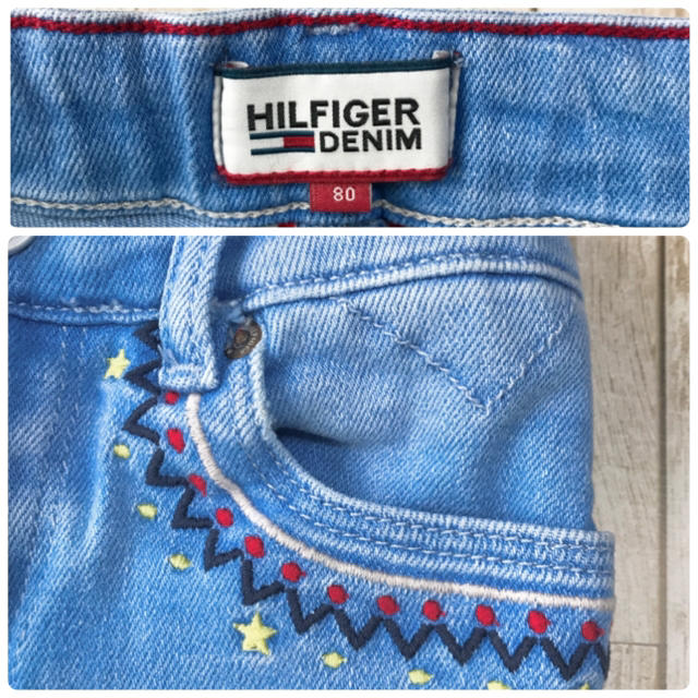 TOMMY HILFIGER(トミーヒルフィガー)のトミーヒルフィガー デニム 80 キッズ/ベビー/マタニティのベビー服(~85cm)(パンツ)の商品写真