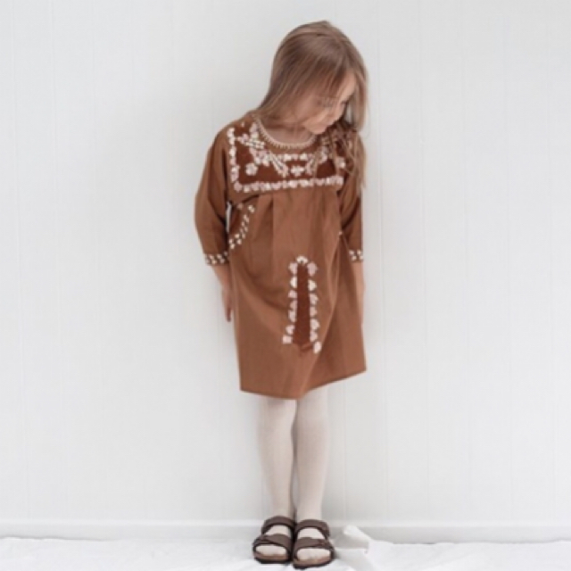 Caramel baby&child - 新品＊apolina kids 刺繍 ワンピース＊アポリナ ...