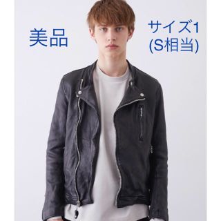 ショット(schott)の【中古美品】ATTACHMENT×schott×STUDIOUSライダース(ライダースジャケット)