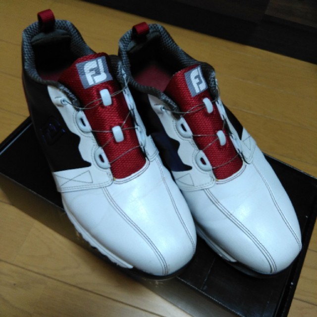 FootJoy(フットジョイ)のMEGANEさん専用フットジョイゴルフシューズ　ウルトラフィット スポーツ/アウトドアのゴルフ(シューズ)の商品写真