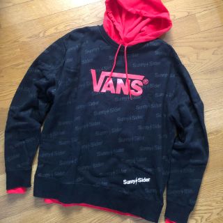 ヴァンズ(VANS)のVANS♡バンズ♡サニーシーサイダー♡コラボトレーナー♡赤パーカー♡2点セット♡(パーカー)