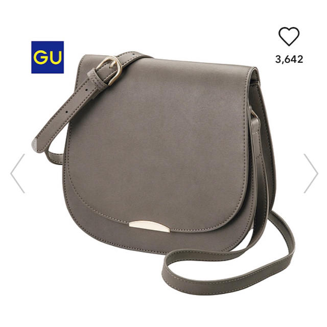 GU(ジーユー)の8＊ 新品未使用 ジーユー サドルショルダーバッグ bag ユニクロ  しまむら レディースのバッグ(ショルダーバッグ)の商品写真