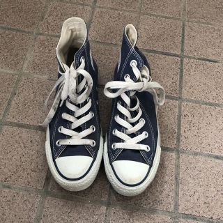 コンバース(CONVERSE)のコンバース ハイカット ネイビー 22cm(スニーカー)