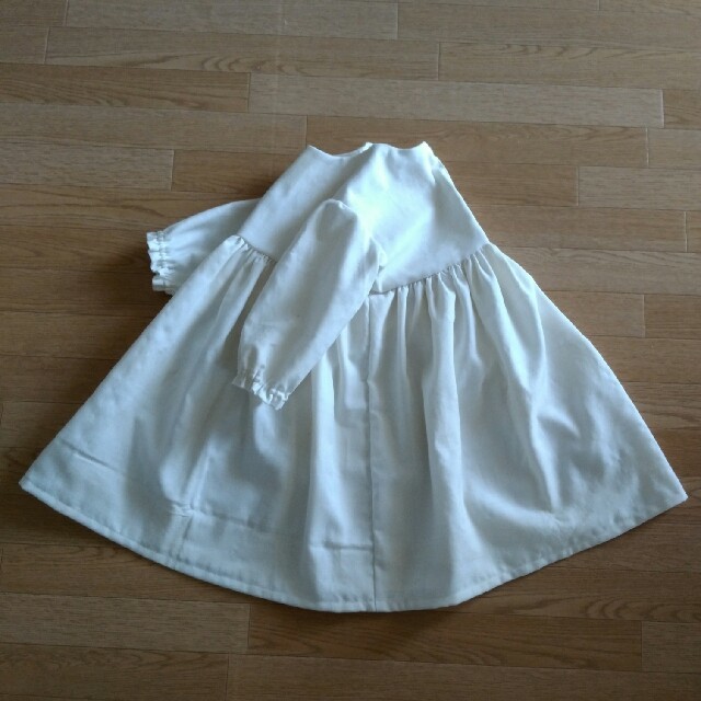 ハンドメイド　ワンピース　90㌢ キッズ/ベビー/マタニティのキッズ服女の子用(90cm~)(ワンピース)の商品写真