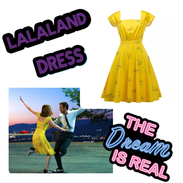 ラスト1点 新品☆ lalaland ララランド ミア ワンピース ドレス