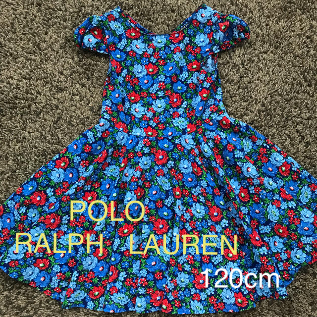 POLO RALPH LAUREN(ポロラルフローレン)のラルフローレン 女の子 ワンピース 120cm キッズ/ベビー/マタニティのキッズ服女の子用(90cm~)(ワンピース)の商品写真