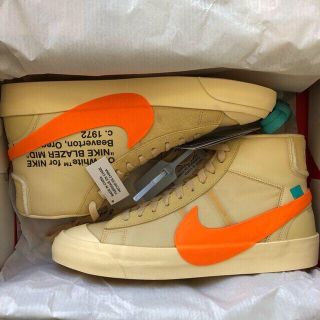 ナイキ(NIKE)の国内正規品 THE 10 OFF-WHITE NIKE BLAZER 29cm(スニーカー)