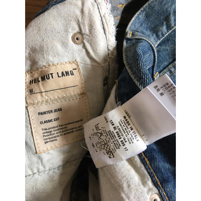 HELMUT LANG - ヘルムートラング ペンキデニム HELMTLANG COMOLI