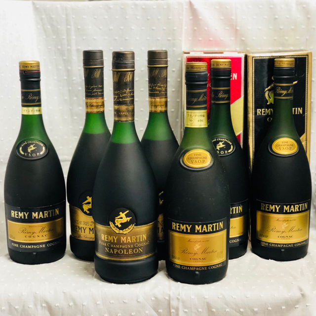 古酒・未開栓】レミーマルタン 7本まとめ売り 古酒・未開栓】レミーマルタン 7本まとめ売り