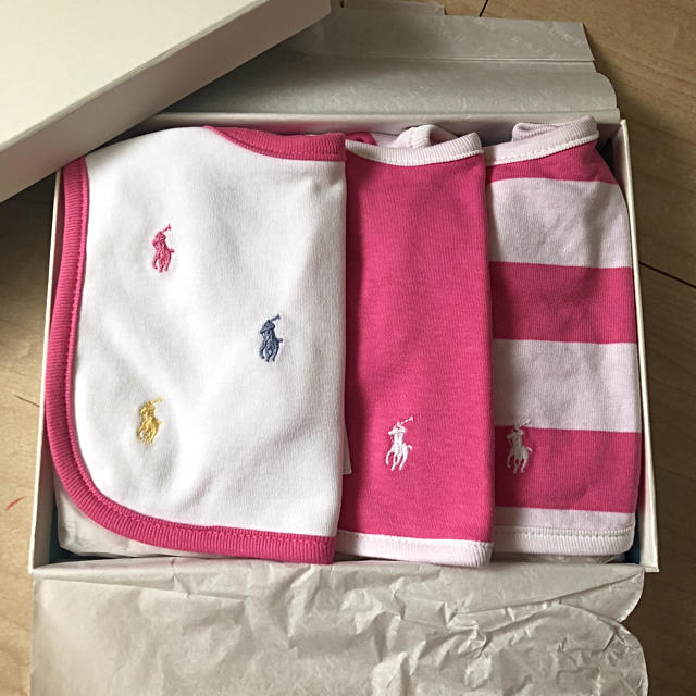 POLO RALPH LAUREN(ポロラルフローレン)のラルフローレン スタイ 新品 キッズ/ベビー/マタニティのこども用ファッション小物(ベビースタイ/よだれかけ)の商品写真