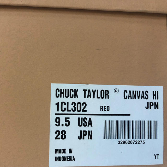 CONVERSE(コンバース)のCONVERSE Addict RED CHUCK TAYLOR CANVAS メンズの靴/シューズ(スニーカー)の商品写真