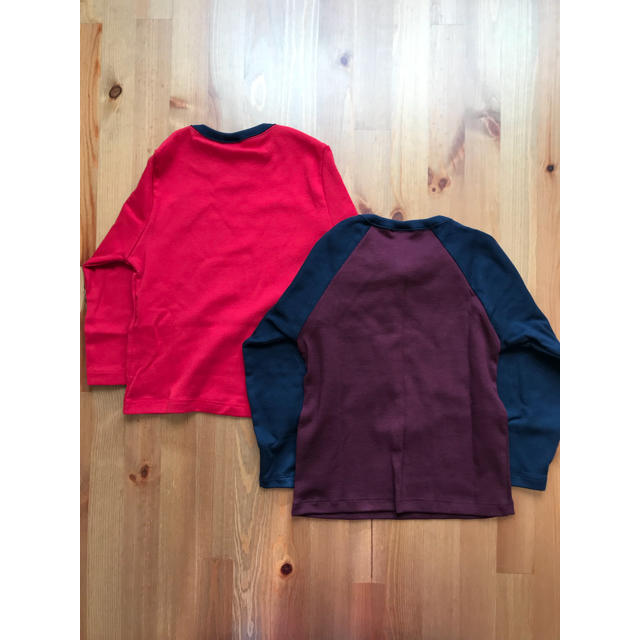 PETIT BATEAU(プチバトー)のSALE☆24m プチバトー 長袖Ｔシャツ２枚組 キッズ/ベビー/マタニティのベビー服(~85cm)(Ｔシャツ)の商品写真