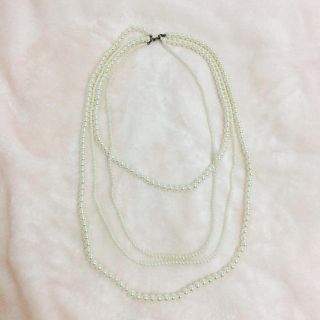 ザラ(ZARA)の୨୧パール ネックレス 結婚式୨୧(ネックレス)