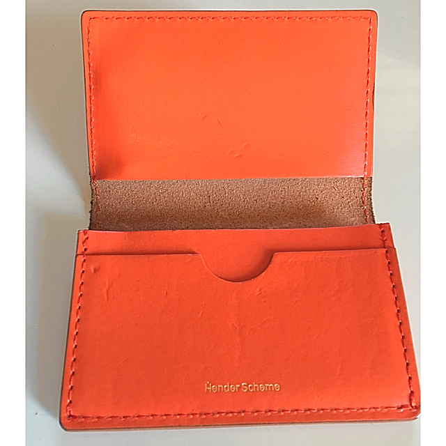 Hender Scheme(エンダースキーマ)のエンダースキーマ  オレンジ メンズのファッション小物(名刺入れ/定期入れ)の商品写真