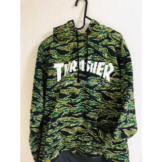 スラッシャー(THRASHER)のTHRASHERパーカー カモフラージュ柄(パーカー)