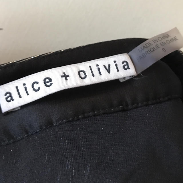 いこれから Alice+Olivia Oliviaの銀色スカートの通販 by ゆうか's
