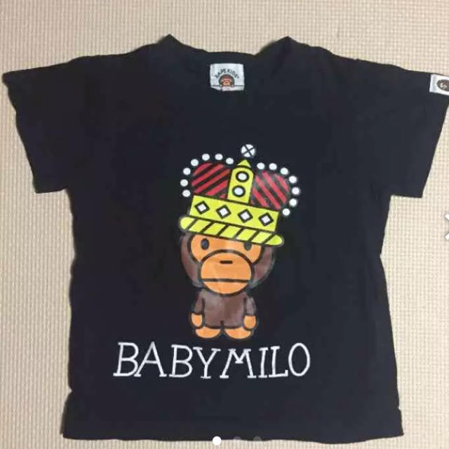 A BATHING APE(アベイシングエイプ)の【お値下げ】BAPE KIDS Ｔシャツ  110㎝ キッズ/ベビー/マタニティのキッズ服男の子用(90cm~)(Tシャツ/カットソー)の商品写真