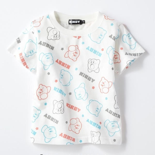 Right-on(ライトオン)のライトオン 星のカービィ 100㎝ キッズ Tシャツ キッズ/ベビー/マタニティのキッズ服男の子用(90cm~)(Tシャツ/カットソー)の商品写真