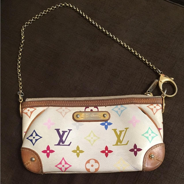 LOUIS VUITTON(ルイヴィトン)のルイヴィトン マルチカラーポシェット バッグインバッグ ポーチ レディースのファッション小物(ポーチ)の商品写真