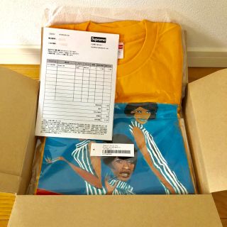 シュプリーム(Supreme)の国内正規品 supreme Group Tee Bright Orange M(Tシャツ/カットソー(半袖/袖なし))