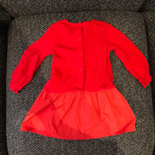 PETIT BATEAU(プチバトー)のプチバトー 18m 81 キッズ/ベビー/マタニティのベビー服(~85cm)(ワンピース)の商品写真