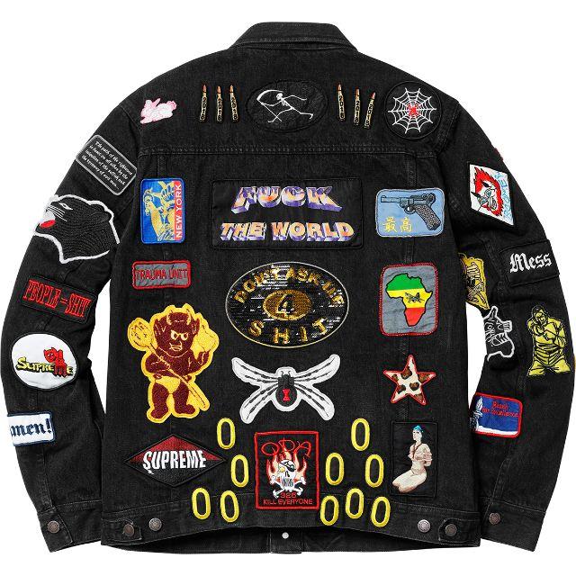 Supreme(シュプリーム)のsupreme Patches Denim Trucker Jacket メンズのジャケット/アウター(Gジャン/デニムジャケット)の商品写真