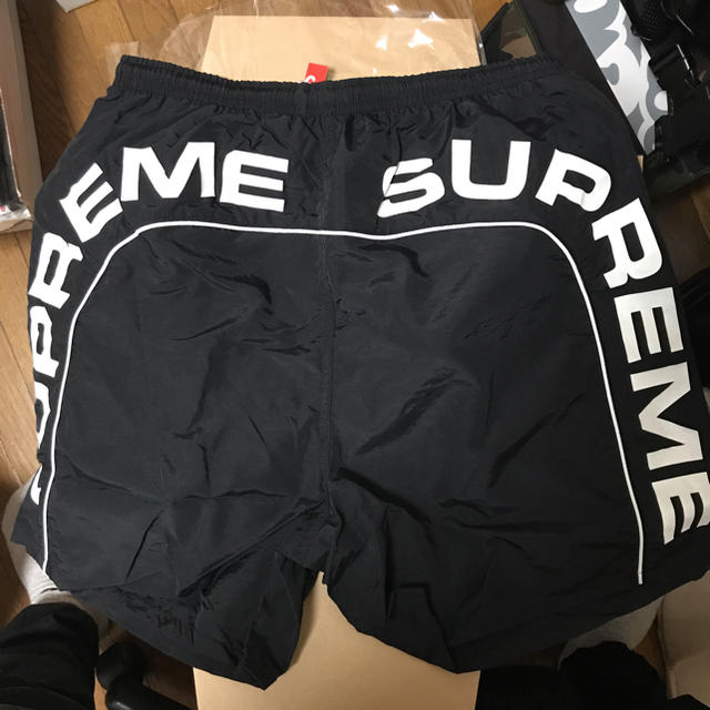 supreme arc logo water short