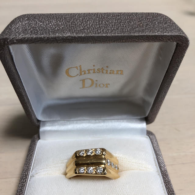 Christian Dior(クリスチャンディオール)の超美品Ｄiorヘキサゴンリング☆ レディースのアクセサリー(リング(指輪))の商品写真