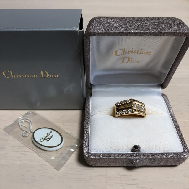 Christian Dior(クリスチャンディオール)の超美品Ｄiorヘキサゴンリング☆ レディースのアクセサリー(リング(指輪))の商品写真