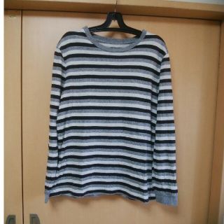 ギャップ(GAP)のGAP　ボーダー長袖Tシャツ　M(Tシャツ/カットソー(七分/長袖))