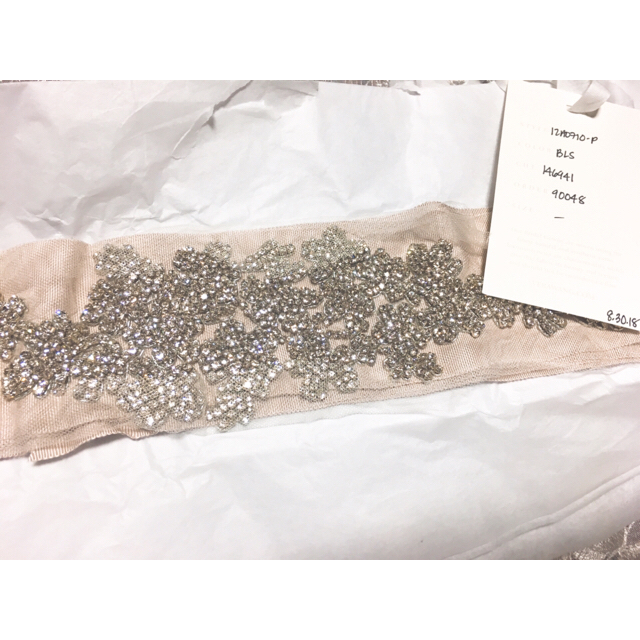 新品 verawang ビジューサッシュ 新品 verawang ビジューサッシュ