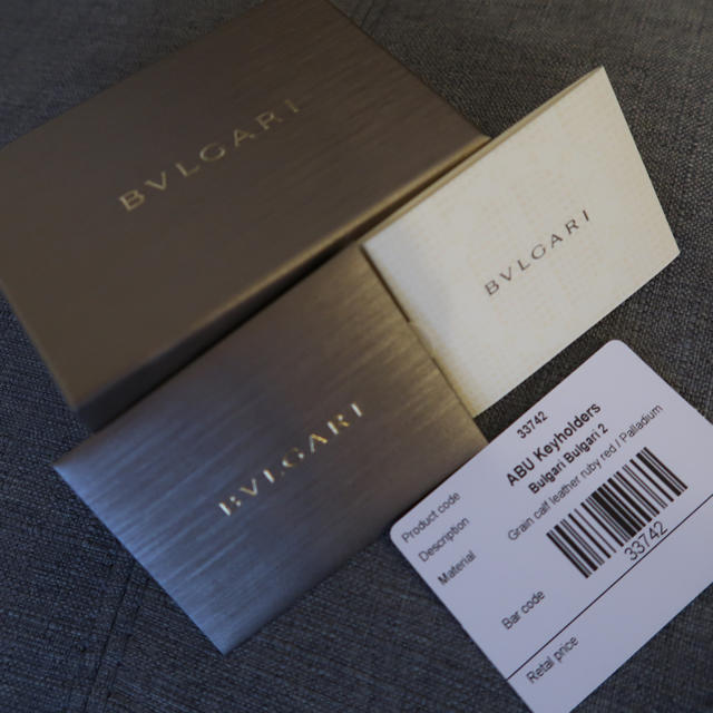 超美品 BVLGARI ブルガリ キーケース 1