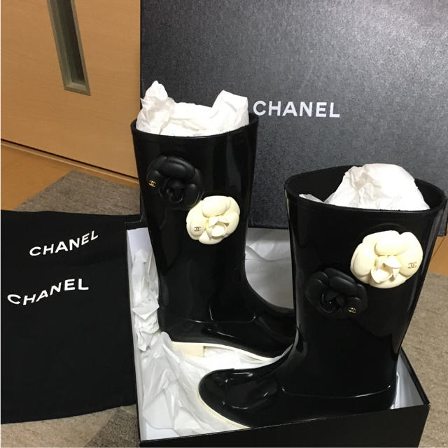 XOXOさま CHANEL レインブーツ 最新作の 16320円 stockshoes.co