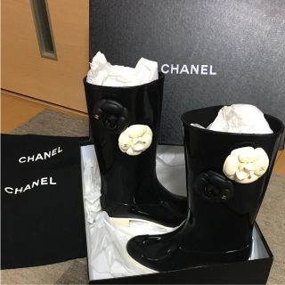 シャネル(CHANEL)のXOXOさま CHANEL レインブーツ(レインブーツ/長靴)