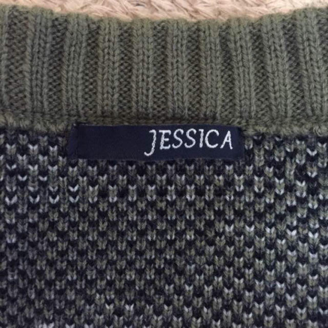 JESSICA 迷彩柄ニット (FREE SIZE) レディースのトップス(ニット/セーター)の商品写真