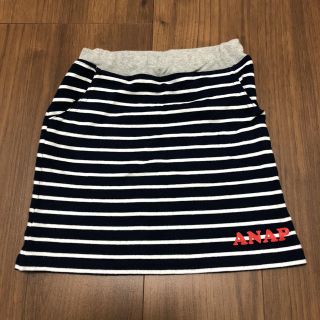 アナップキッズ(ANAP Kids)のANAPボーダースカート120cm(スカート)