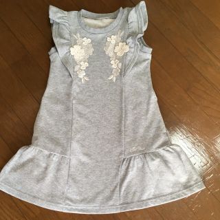 ジルスチュアートニューヨーク(JILLSTUART NEWYORK)の未使用ジルスチュアートニューヨーク１３０Ａグレーサンエーワンピース(ワンピース)