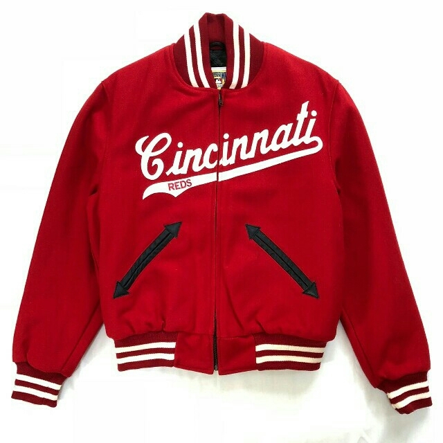 Mitchell&Ness Cincinnati Reds Wool スタジャン スタジャン Mitchell&Ness Cincinnati Reds Wool スタジャン スタジャン