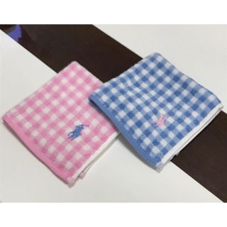 ポロラルフローレン(POLO RALPH LAUREN)の※マリリン様専用【新品】ポロ ラルフローレン タオルハンカチ セット！(ハンカチ)