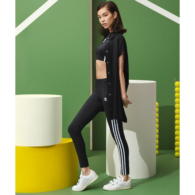 adidas(アディダス)のアディダスオリジナルス adidas originals レギンス XS レディースのレッグウェア(レギンス/スパッツ)の商品写真