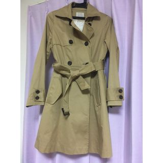 BE RADIENCE トレンチコート ギンガムチェック Chay