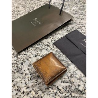 ベルルッティ(Berluti)のベルルッティBerlutiコインケース カリグラフィー中古ゴールデンパティーヌ(コインケース/小銭入れ)