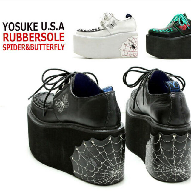 YOSUKE(ヨースケ)のラバーソール レディースの靴/シューズ(ローファー/革靴)の商品写真