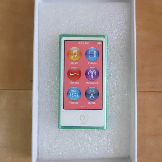 『3年保証』 Apple 第7世代☆ nano ☆iPod - ポータブルプレーヤー