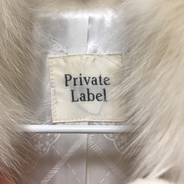PRIVATE LABEL(プライベートレーベル)の高級プライベートレーベル ロングアンゴラコート レディースのジャケット/アウター(ロングコート)の商品写真
