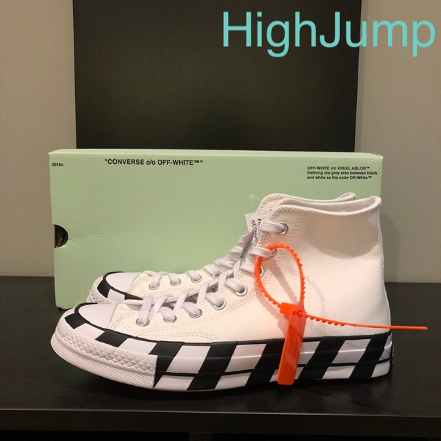 OFF-WHITE(オフホワイト)のOFF-WHITE CONVERSE ChuckTaylor  メンズの靴/シューズ(スニーカー)の商品写真