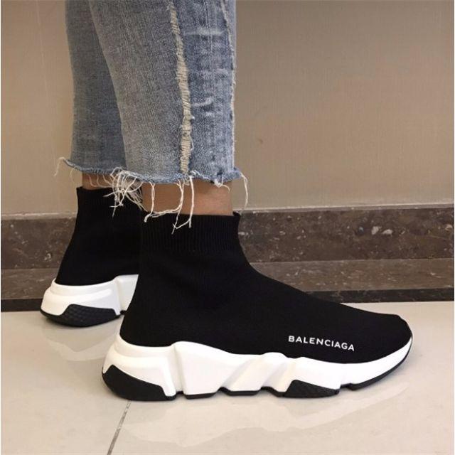 得価格安 Balenciaga - BALENCIAGA スピードトレーナーの通販 by h ...