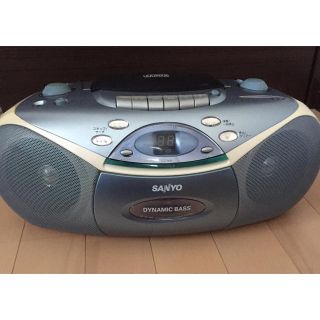 サンヨー(SANYO)のSANYO CDラジカセ ジャンク(ポータブルプレーヤー)