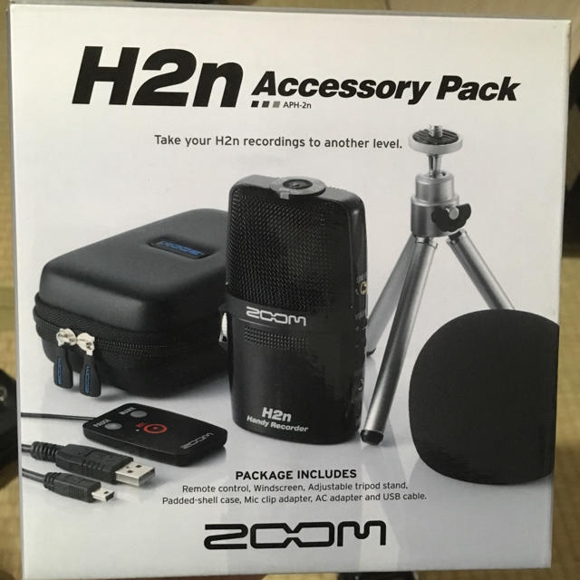 録音機材セット ZOOM H2n